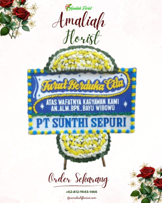 Papan Bunga Duka di Galala