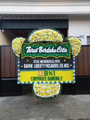 Papan Bunga Duka di Galala