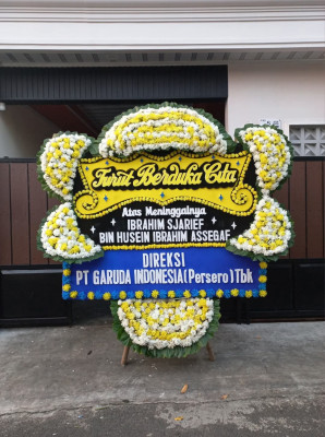 Papan Bunga Duka di Galala