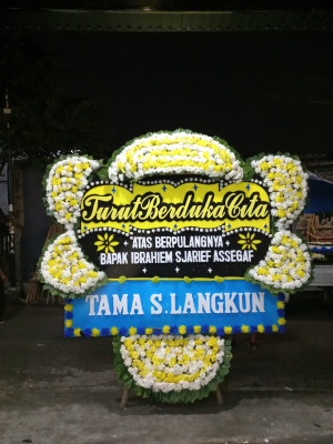 Papan Bunga Duka di Galala